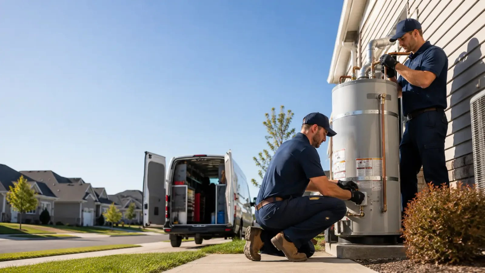 Water Heater Installation in Albers, IL